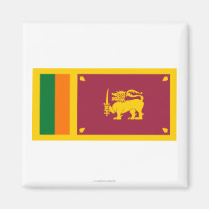 Sri Lanka vlag Magneet