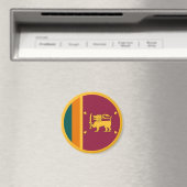 Sri Lanka-vlag Magneet (Insitu (Vaatwasser))