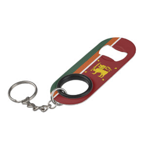 Sri Lanka vlag Mini Flessenopener
