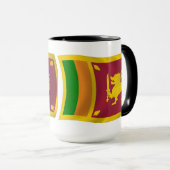 Sri Lanka Vlag Mok (Voorkant rechts)