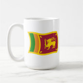 Sri Lanka Vlag Mok (Links)