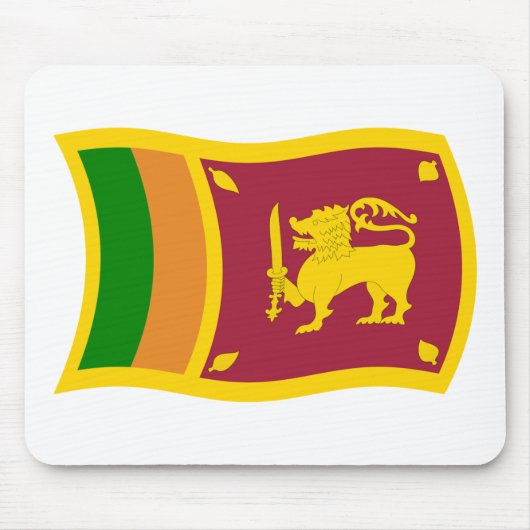 Sri Lanka Vlag Muismat (Voorkant)