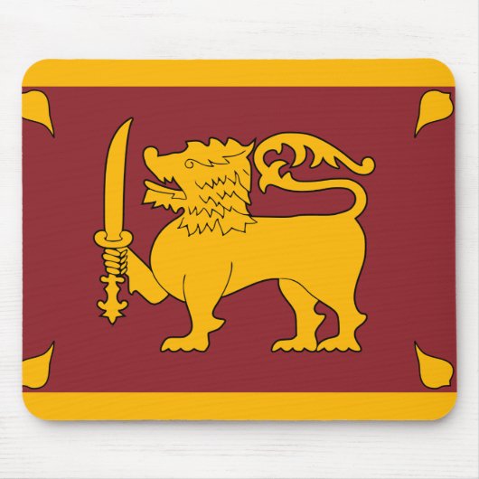 Sri Lanka vlag Muismat (Voorkant)
