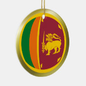 Sri Lanka Vlag Ornament (Rechts)