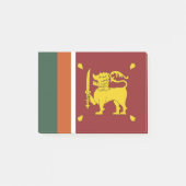 Sri Lanka vlag Post-it® Notes (Voorkant)