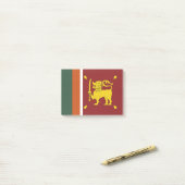 Sri Lanka vlag Post-it® Notes (Op bureau)