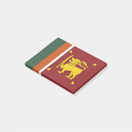 Sri Lanka vlag Post-it® Notes (Schuin)