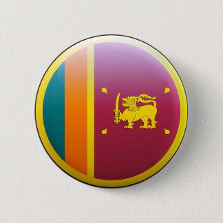 Sri Lanka vlag Ronde Button 5,7 Cm