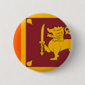 Sri Lanka vlag Ronde Button 5,7 Cm (Voorkant)