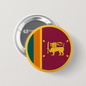 Sri Lanka-vlag Ronde Button 5,7 Cm (Voorkant /achterkant)