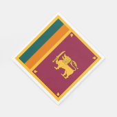 Sri Lanka-vlag Servet (Hoek)