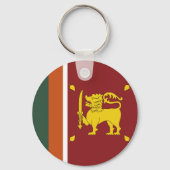 Sri Lanka vlag Sleutelhanger (Voorkant)
