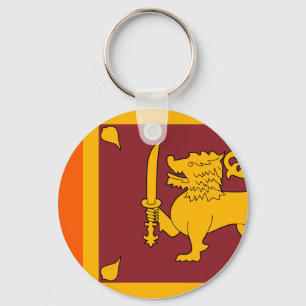 Sri Lanka vlag Sleutelhanger