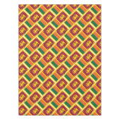 SRI LANKA Vlag Stijlvolle Patriottische Geometrisc Tafelkleed (Voorkant)