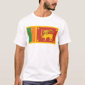 Sri Lanka vlag T-shirt (Voorkant)