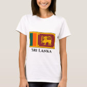 Sri Lanka vlag T-shirt (Voorkant)