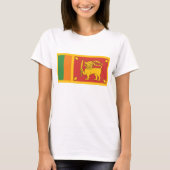 Sri Lanka vlag T-shirt (Voorkant)