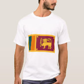 Sri Lanka vlag T-shirt (Voorkant)