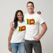 Sri Lanka Vlag T-shirt (Unisex)