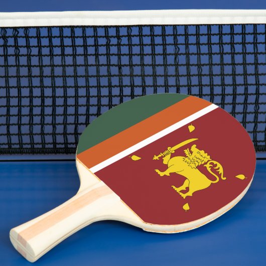 Sri Lanka-vlag Tafeltennisbatje (Insitu)