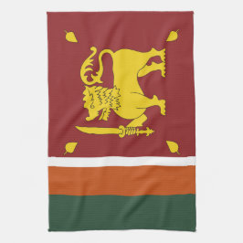 Sri Lanka vlag Theedoek