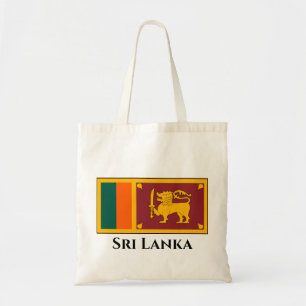 Sri Lanka vlag Tote Bag