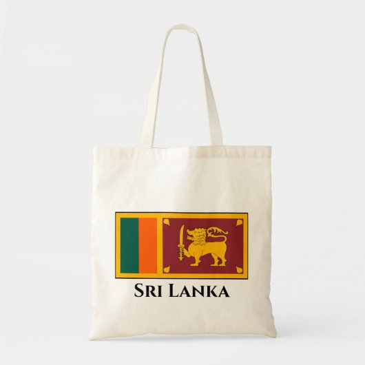 Sri Lanka vlag Tote Bag (Voorkant)