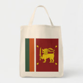 Sri Lanka vlag Tote Bag (Voorkant)