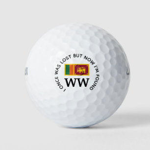 SRI LANKA VLAG Verloren En Gevonden Christelijk Mo Golfballen