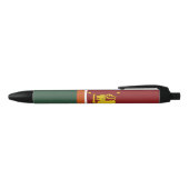 Sri Lanka vlag Zwarte Inkt Pen (Bovenkant)