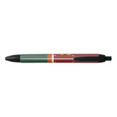 Sri Lanka vlag Zwarte Inkt Pen (Achterkant)