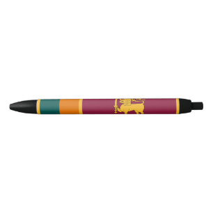 Sri Lanka-vlag Zwarte Inkt Pen