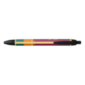 Sri Lanka-vlag Zwarte Inkt Pen (Achterkant)