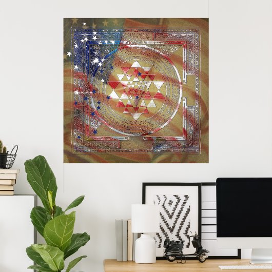 Sri Lanka voor Amerika - Poster (Thuiskantoor)