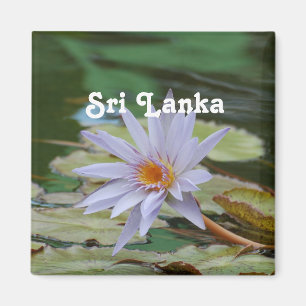 Sri Lanka Water Lily Magneet