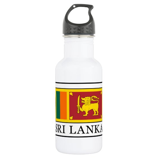 Sri Lanka Waterfles (Voorkant)