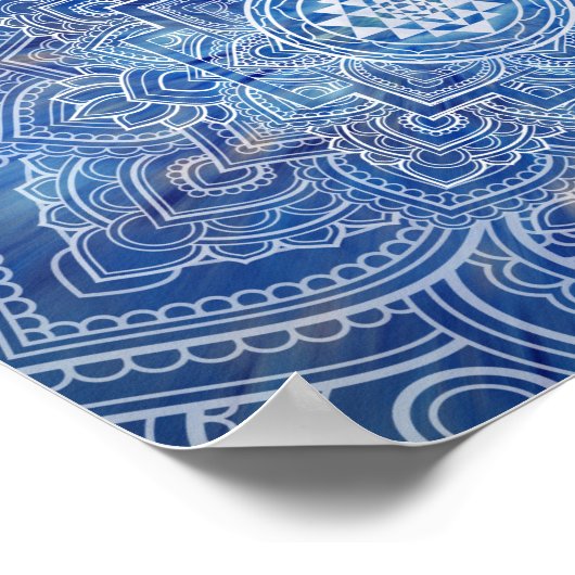 Sri Lanka / Waterverf Sri Lanka Poster (Hoek)