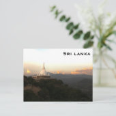 Sri Lankaans wintage reistoerisme Voeg Briefkaart  (Staand voorkant)