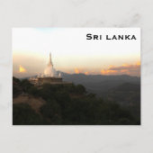 Sri Lankaans wintage reistoerisme Voeg Briefkaart  (Voorkant)