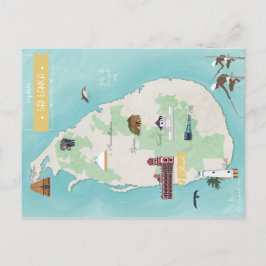 Sri Lankaanse carte Briefkaart