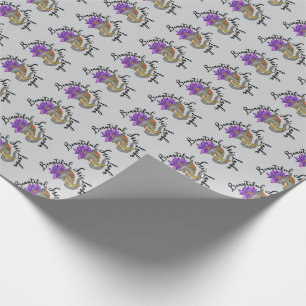 Sri Lankaanse geschenken met olifant en lotus Cadeaupapier