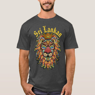 Sri Lankaanse Leeuw Symbool T-shirt
