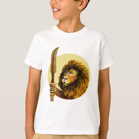 sri lankaanse leeuw t-shirt (Voorkant)