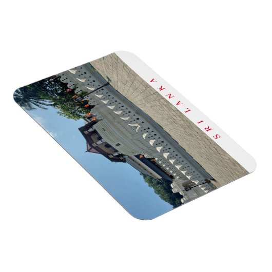 Sri Lankaanse tempel van de Tooth uitzicht koelkas Magneet (Rechterzijde)