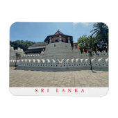 Sri Lankaanse tempel van de Tooth uitzicht koelkas Magneet (Horizontaal)