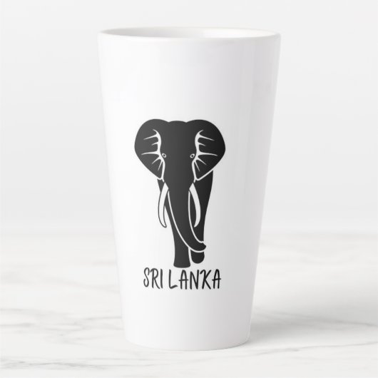 Sri Lankaanse Tuskers Latte Mok (Voorkant)