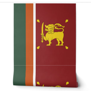 Sri Lankaanse vlag Behang