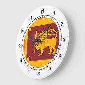 Sri Lankaanse vlag Grote Klok (Hoek)