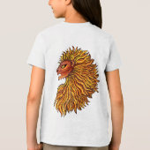 Sri Lankaanse vlag leeuw Tri-Blend Shirt (Achterkant)