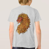 Sri Lankaanse vlag leeuw Tri-Blend Shirt (Achterkant)
